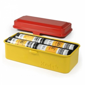 Kodak Film Case 120/135 Red/Yellow